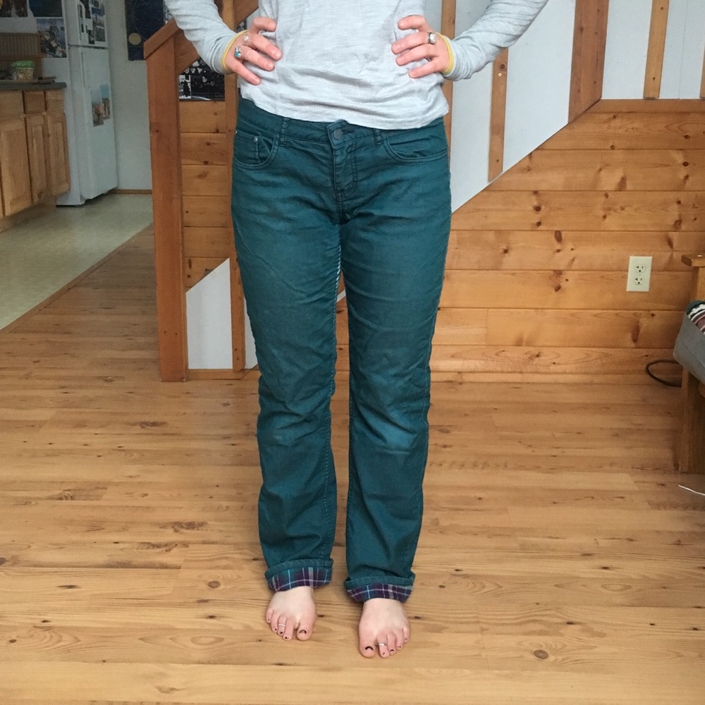 Prana Flannel Lined Jeans